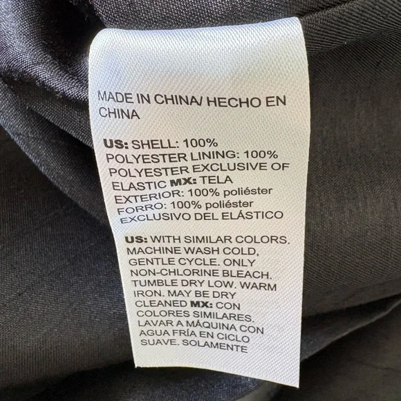 Chico’s Black Dressy Topper Jacket – Ruffle Collar | NWT | Size 3 (16/18) - Picture 10 of 12